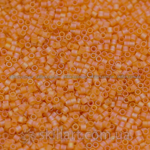 Бисер DBS-852 Miyuki Delica Beads Cut 15/0 (матовый, карамельный)